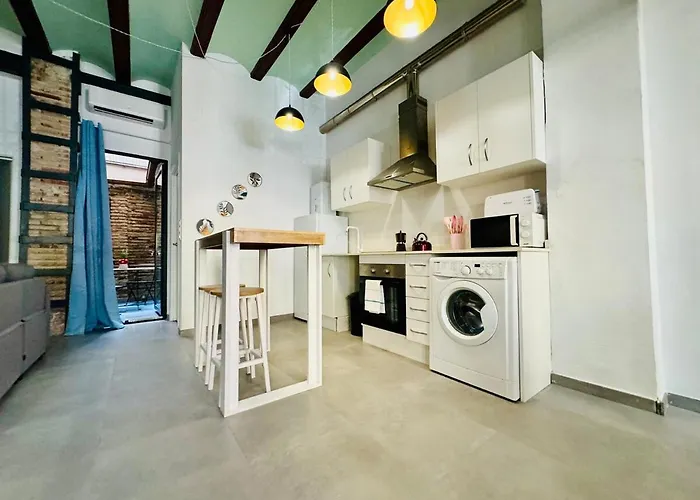 Mediterranean Flat Next To The Historic Center